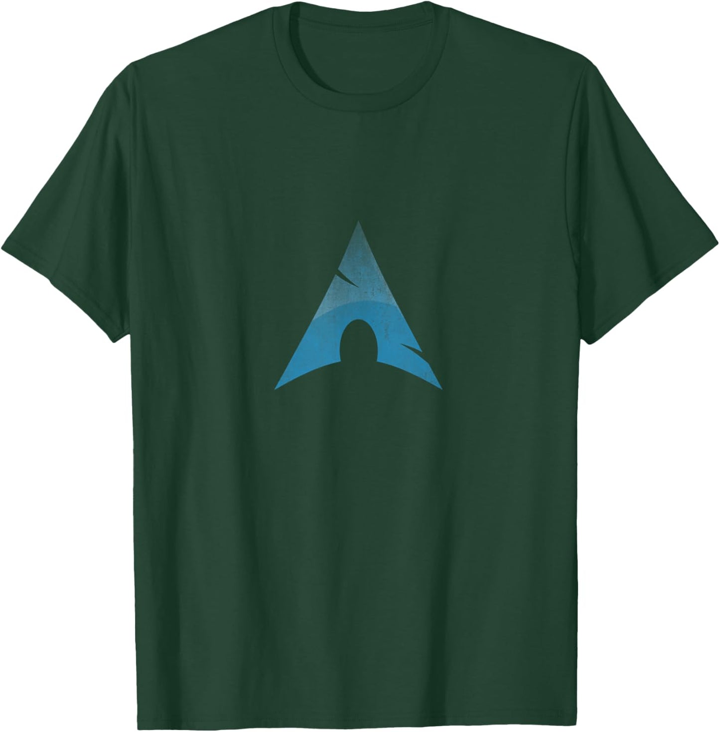 Linux lovers Arch Linux vintage worn Logo Open Source Os T-Shirt - T-Shirt | Forest