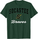 Socastee High School Braves C3 T-Shirt - T-Shirt | Forest
