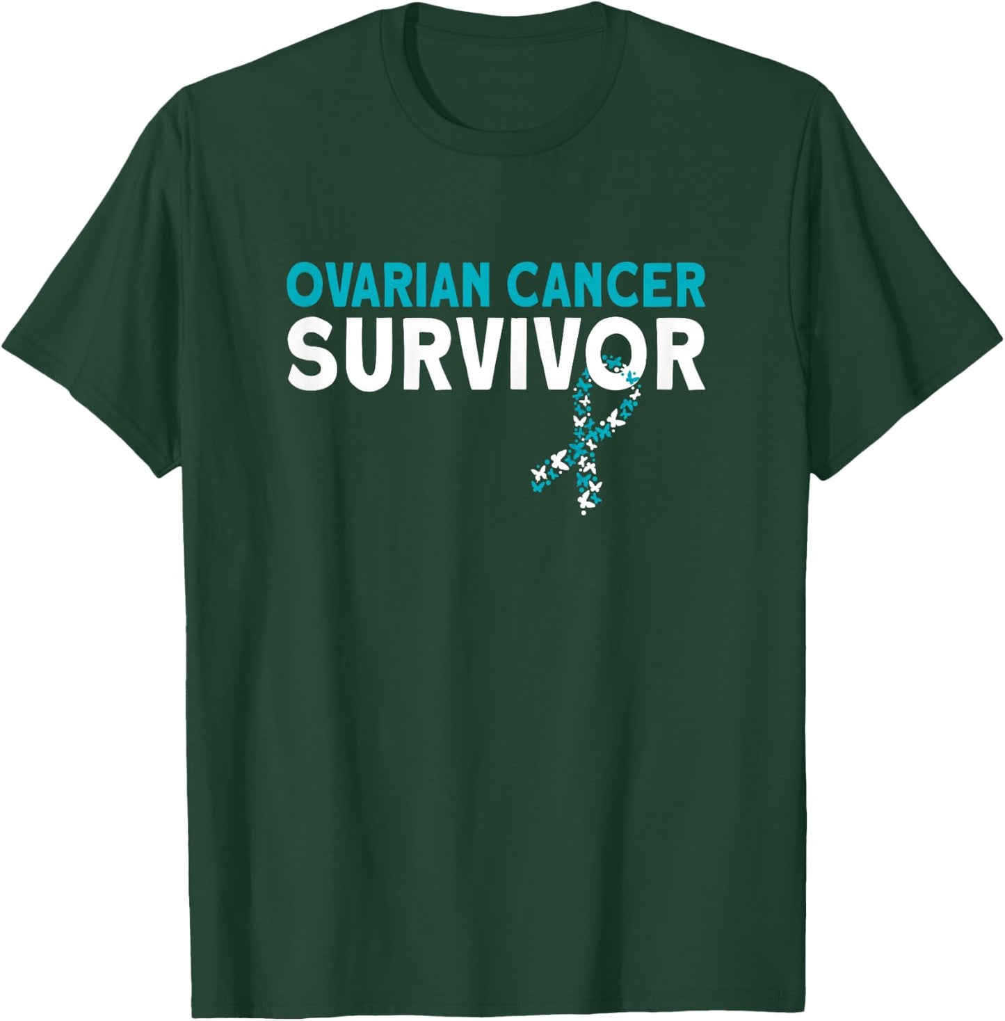 Ovarian Cancer Survivor T-Shirt - T-Shirt | Forest