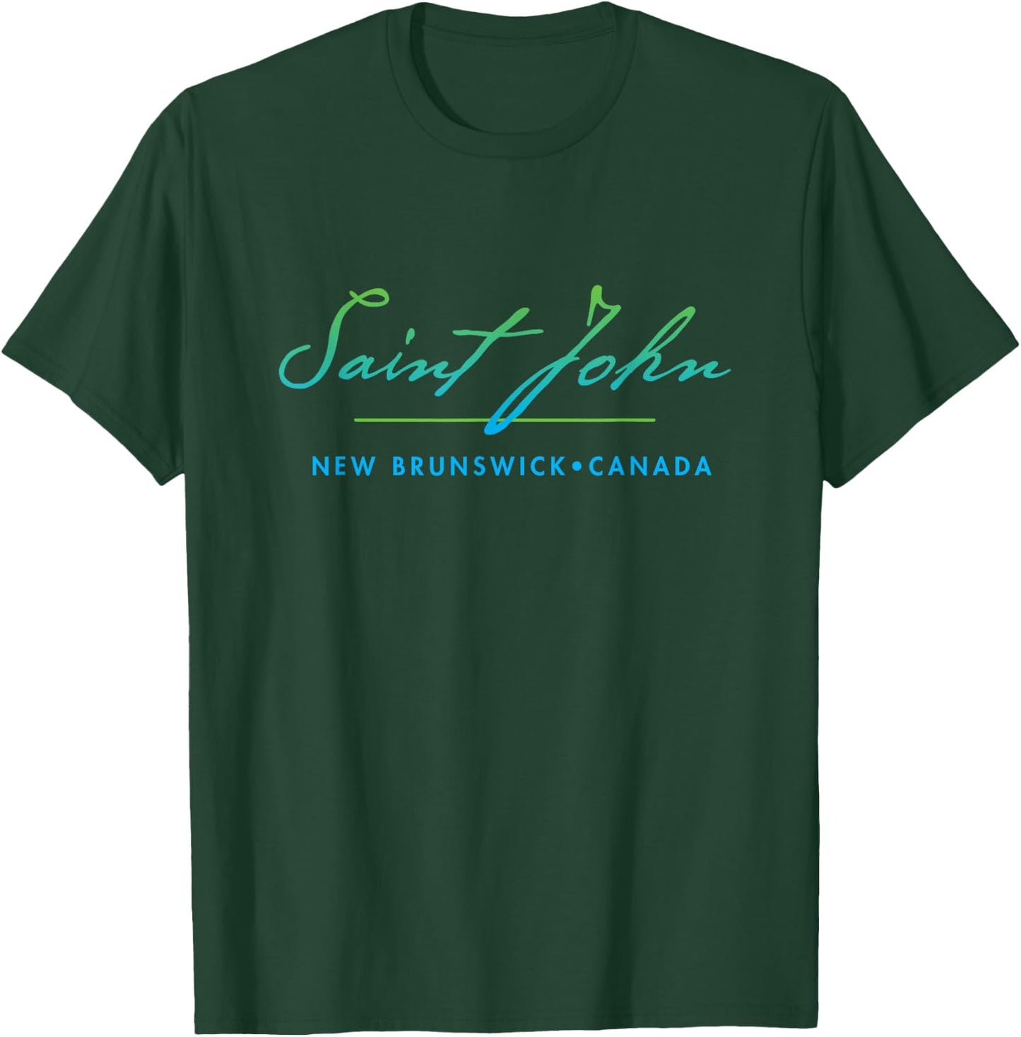 Saint John, New Brunswick, Canada T-Shirt - T-Shirt | Forest