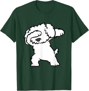 Maltipoo Dog Dabbing Cute Dabbing Maltipoo Men Women Kids T-Shirt - T-Shirt | Forest
