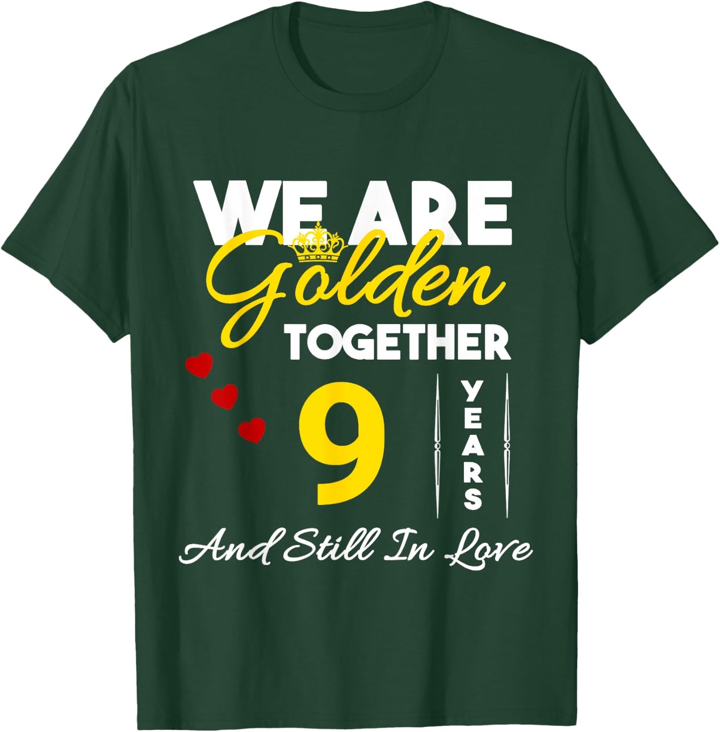9 Year Anniversary T-Shirt - T-Shirt | Forest
