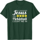 Distressed Jesus Pickleball Player Worship Church Graphic T-Shirt - T-Shirt | Forest