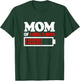 Funny Mom Of 1 Girl 3 Boys from Son Daughter Mother's Day T-Shirt - T-Shirt | Forest
