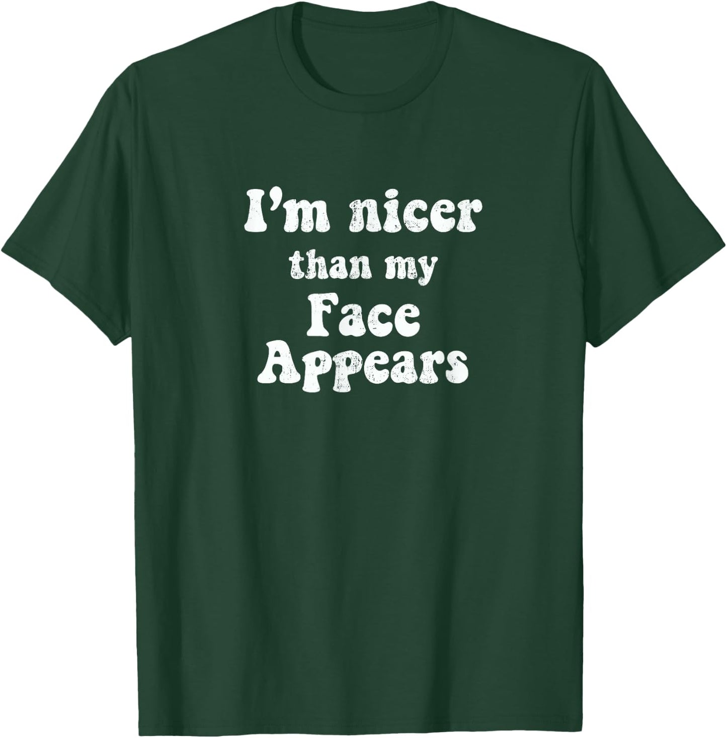 Women's Funny Workout, RBF, Nice Face T-Shirt - T-Shirt | Forest