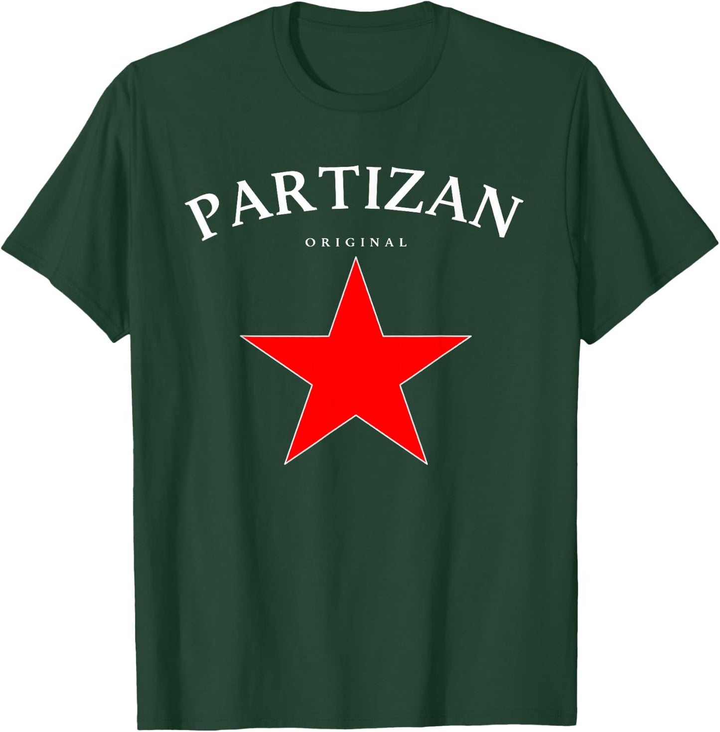 Partizan Red Star Serbia Belgrade Serbia Belgrade T-Shirt - T-Shirt | Forest