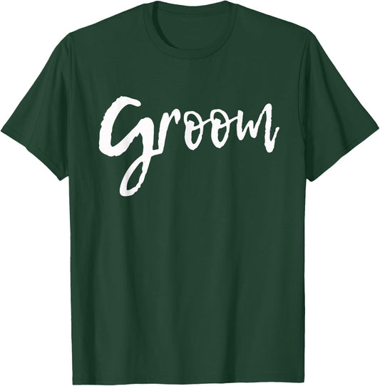 Matching Groom for Bride and Groom T-Shirt - T-Shirt | Forest