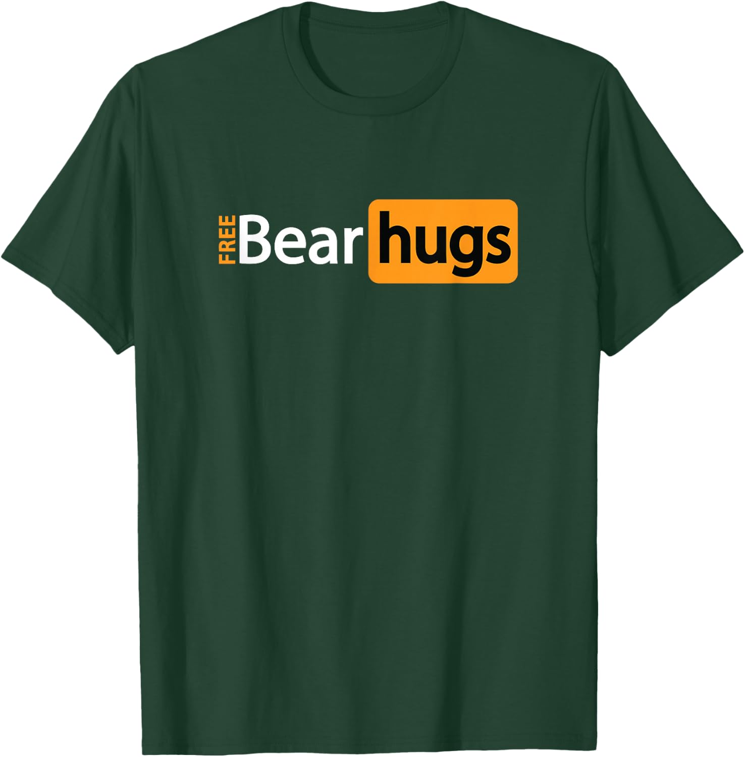 Free Bear Hugs of Funny Free Gay Hugs with Gay Pride T-Shirt - T-Shirt | Forest