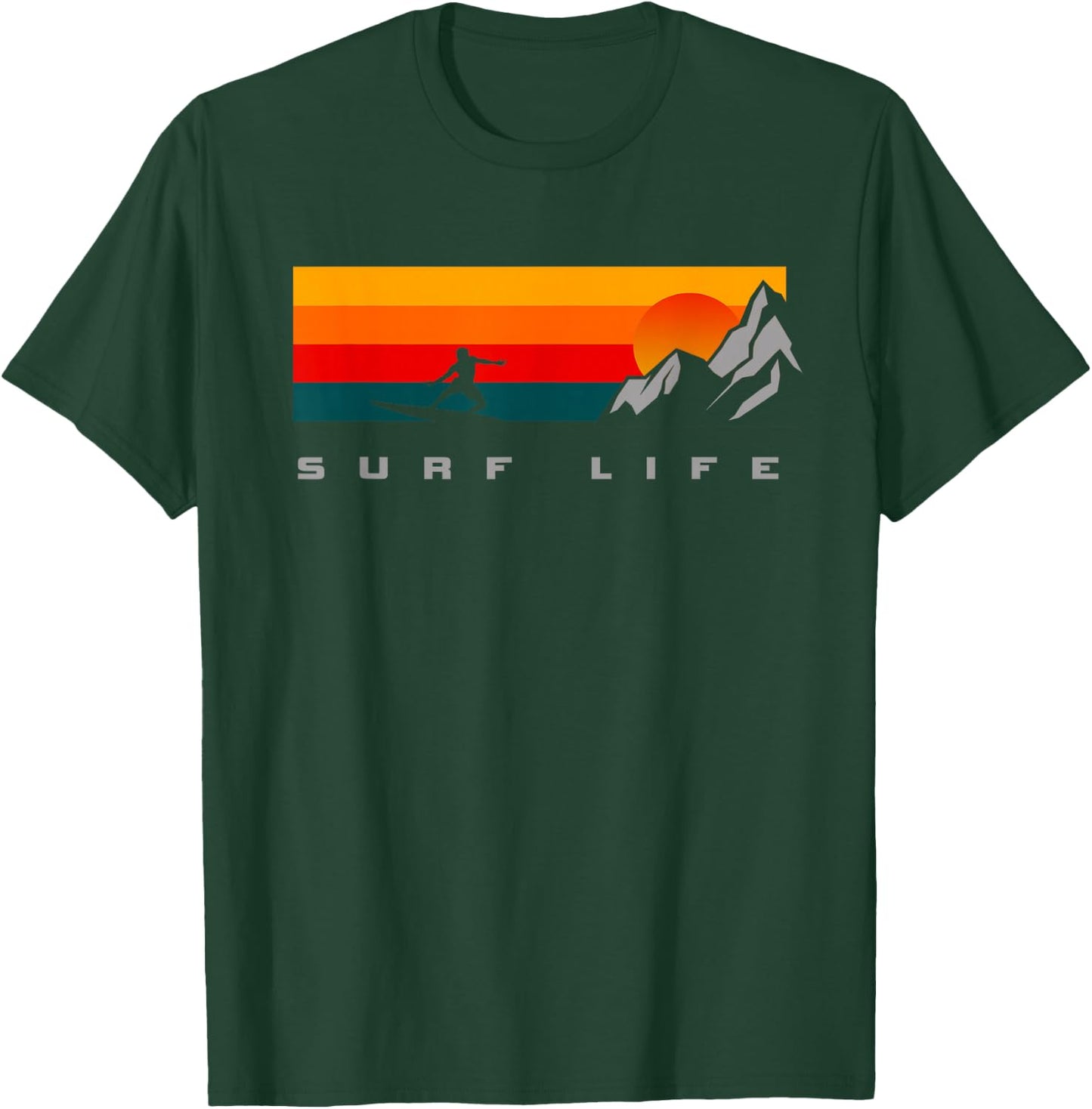 Surfing Surf T-Shirt - T-Shirt | Forest