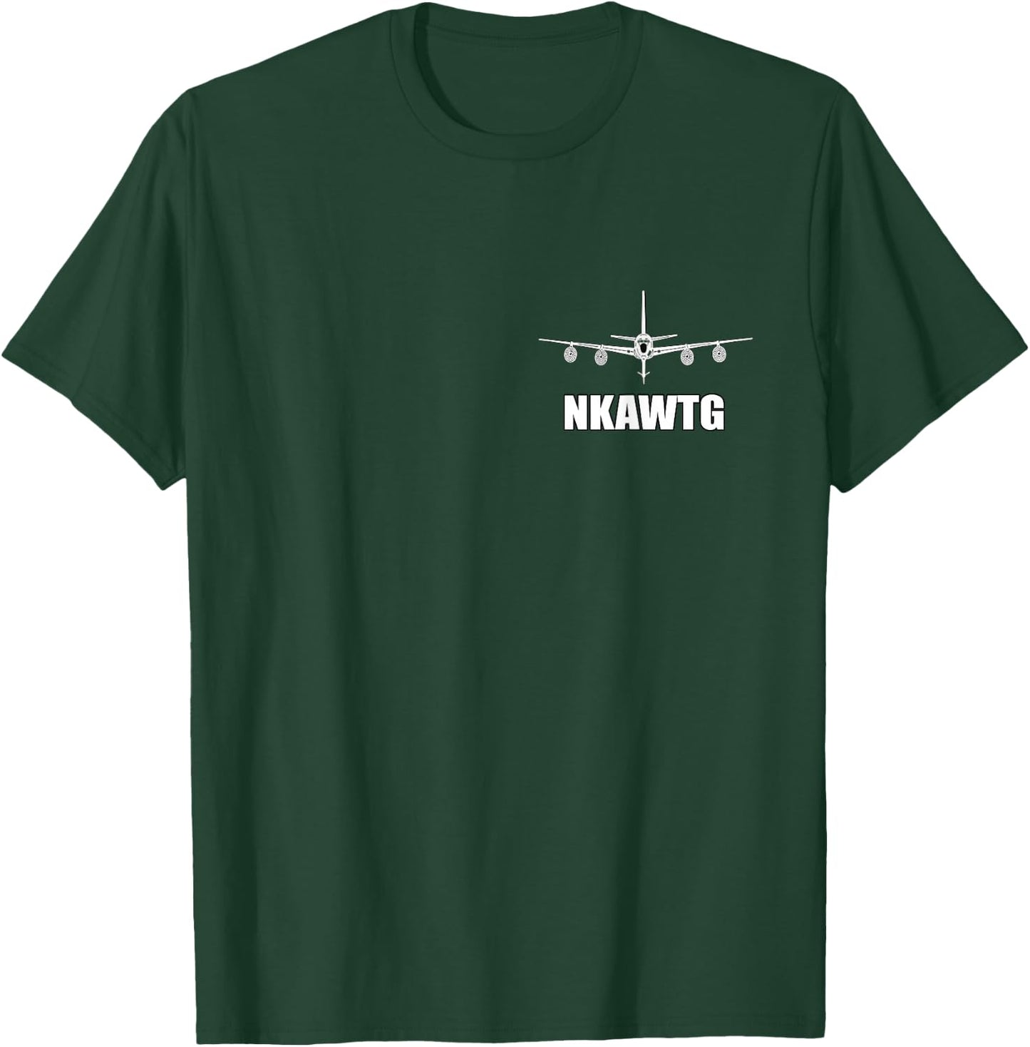 I'd Rather Be Passing Gas - KC135 Stratotanker NKAWTG Funny Aviation - Black - Adults - Short Sleeve - Pull On - Letter Print - Classic Fit - Cotton 65%, Polyester 35% T-Shirt - T-Shirt | Forest