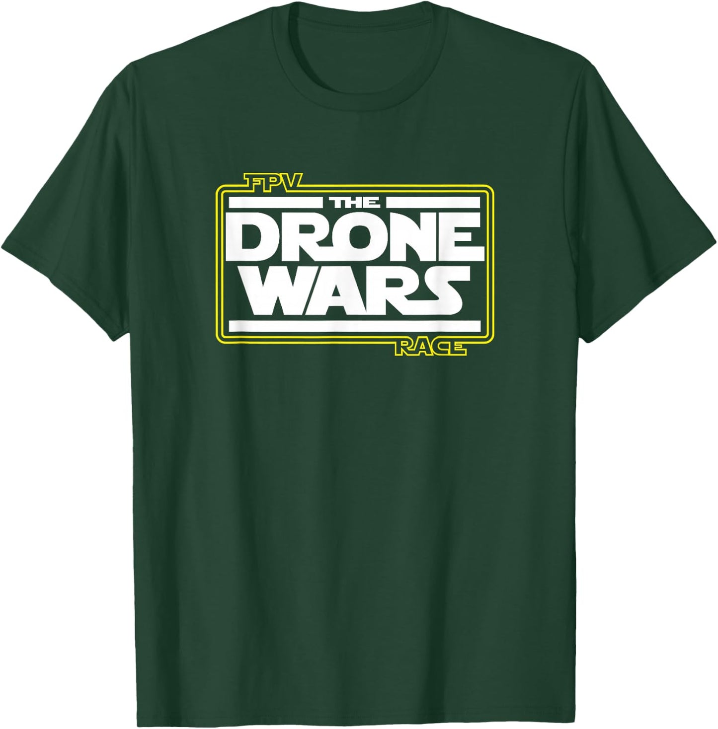 FPV Drone Wars Race Pilot Flying T-Shirt - T-Shirt | Forest