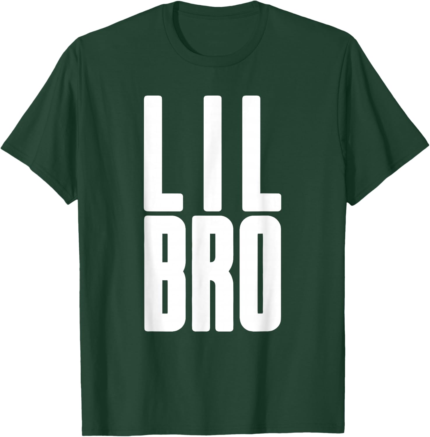 Lil Bro - Siblings Men Kids Adult Fraternity Little Brother T-Shirt - T-Shirt | Forest