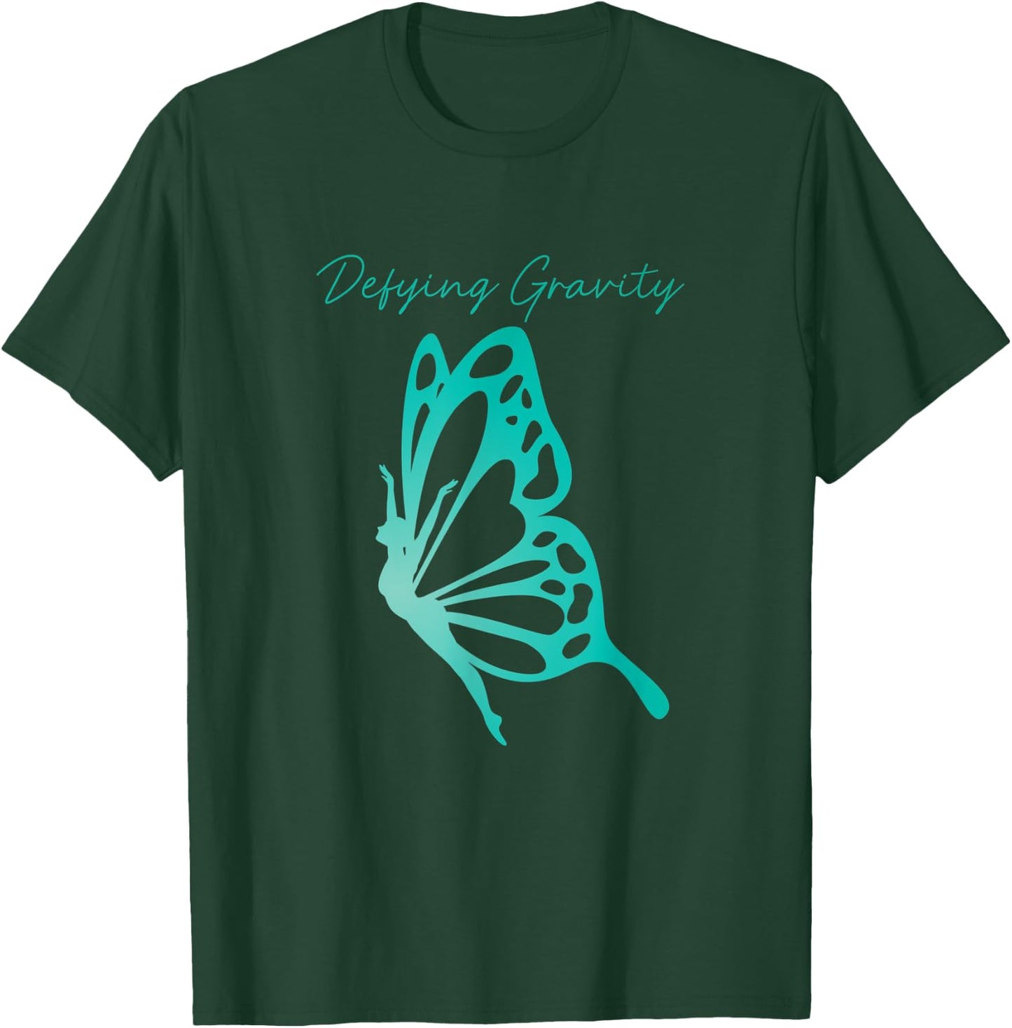Defying Gravity - Aerial Dancing T-Shirt - T-Shirt | Forest
