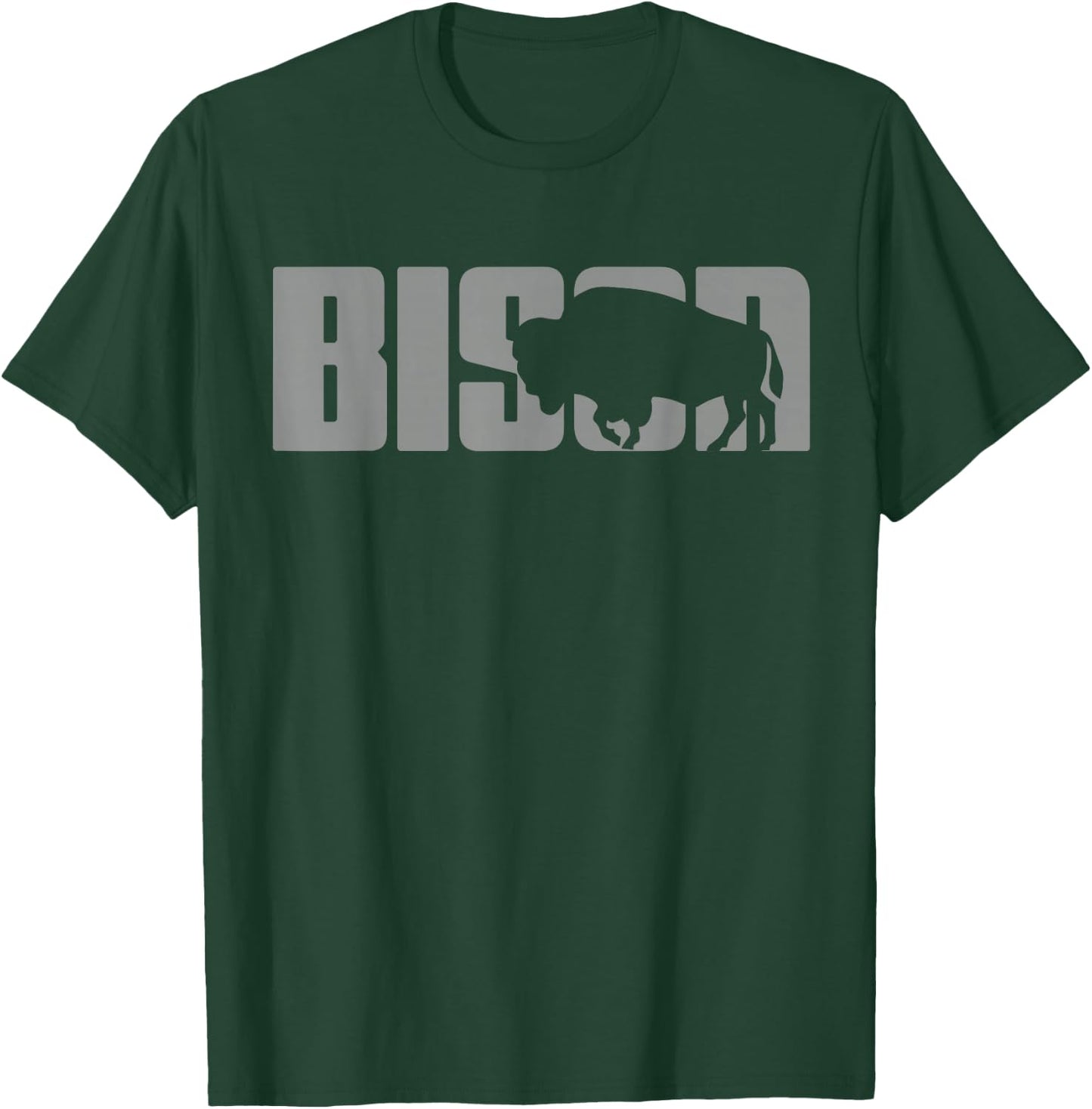 Bison Lover Buffalo Clothing - Buffalo Bison T-Shirt - T-Shirt | Forest