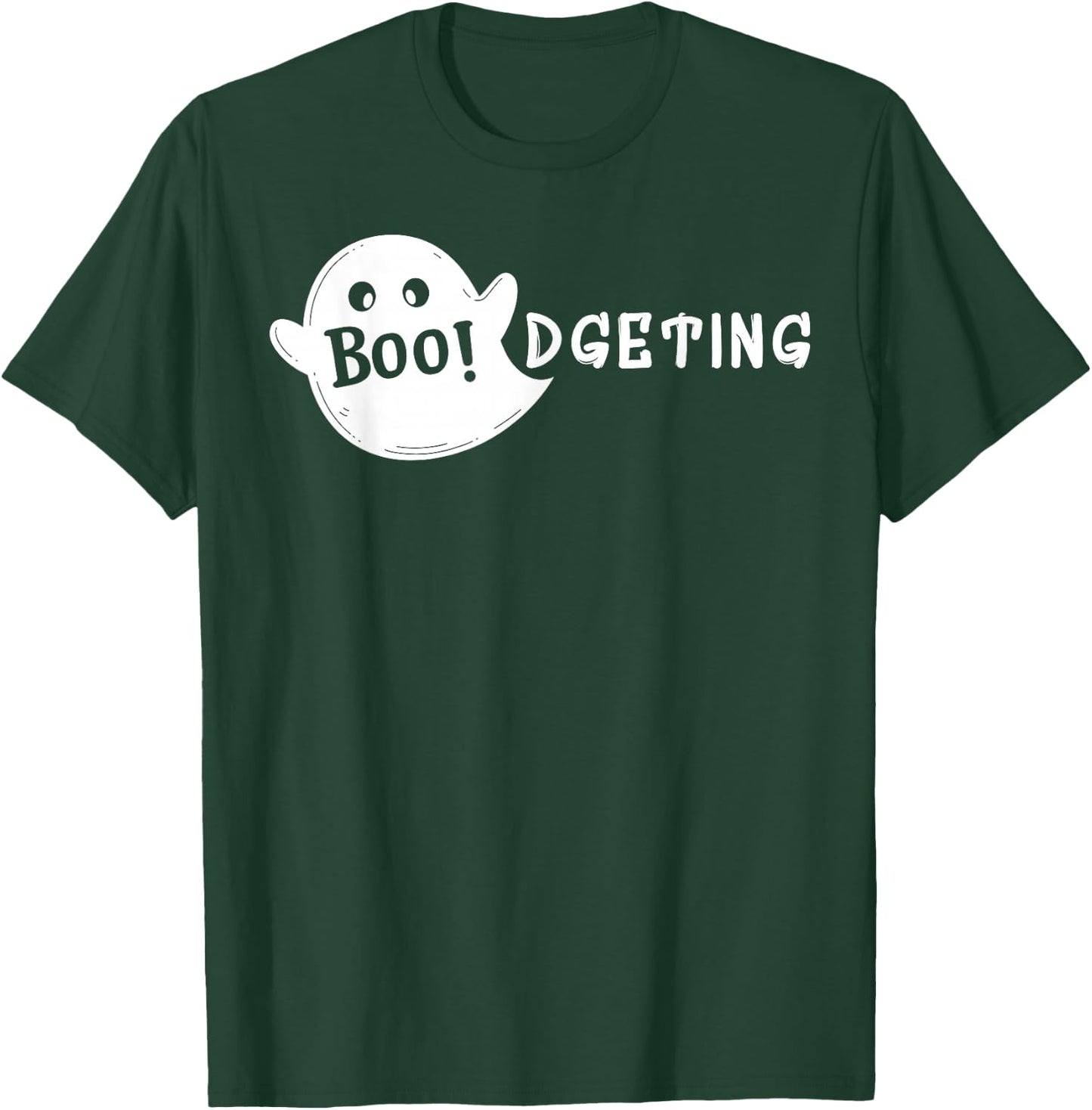Boodgeting Halloween Humor Finance Department T-Shirt - T-Shirt | Forest