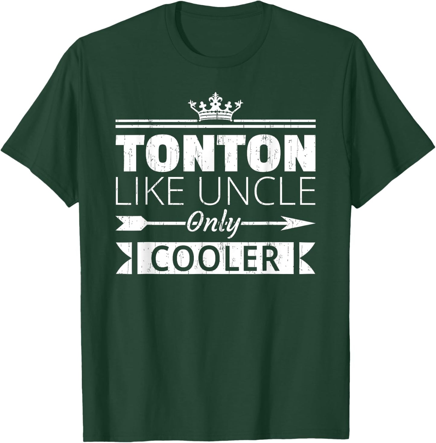 Tonton Cooler Funny Haitian Uncle Father's Day T-Shirt - T-Shirt | Forest
