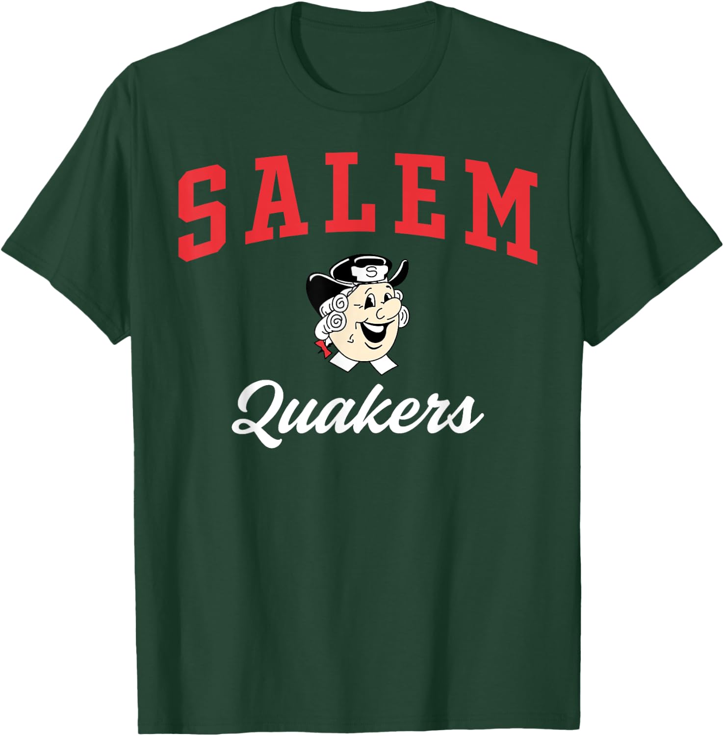 Salem High School Quakers C3 T-Shirt - T-Shirt | Forest