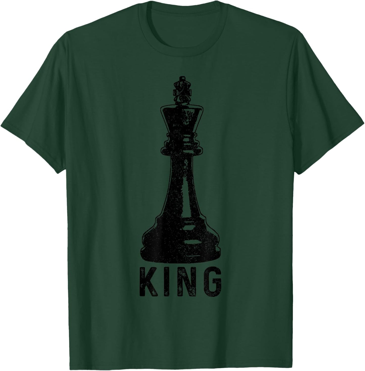 Chess Player King Vintage Halloween Costume Chess Master T-Shirt - T-Shirt | Forest