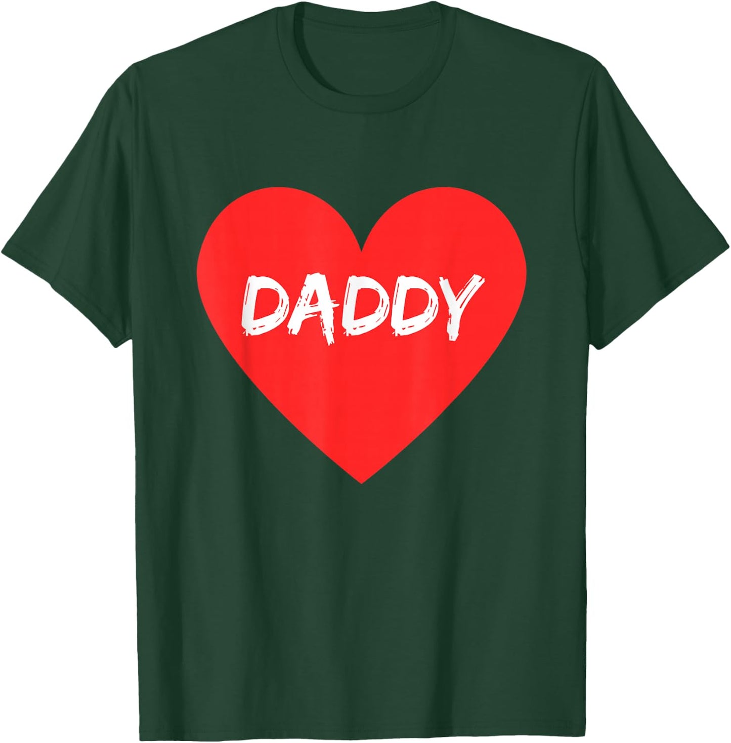 Love for Daddy Inside of A Heart T-Shirt - T-Shirt | Forest