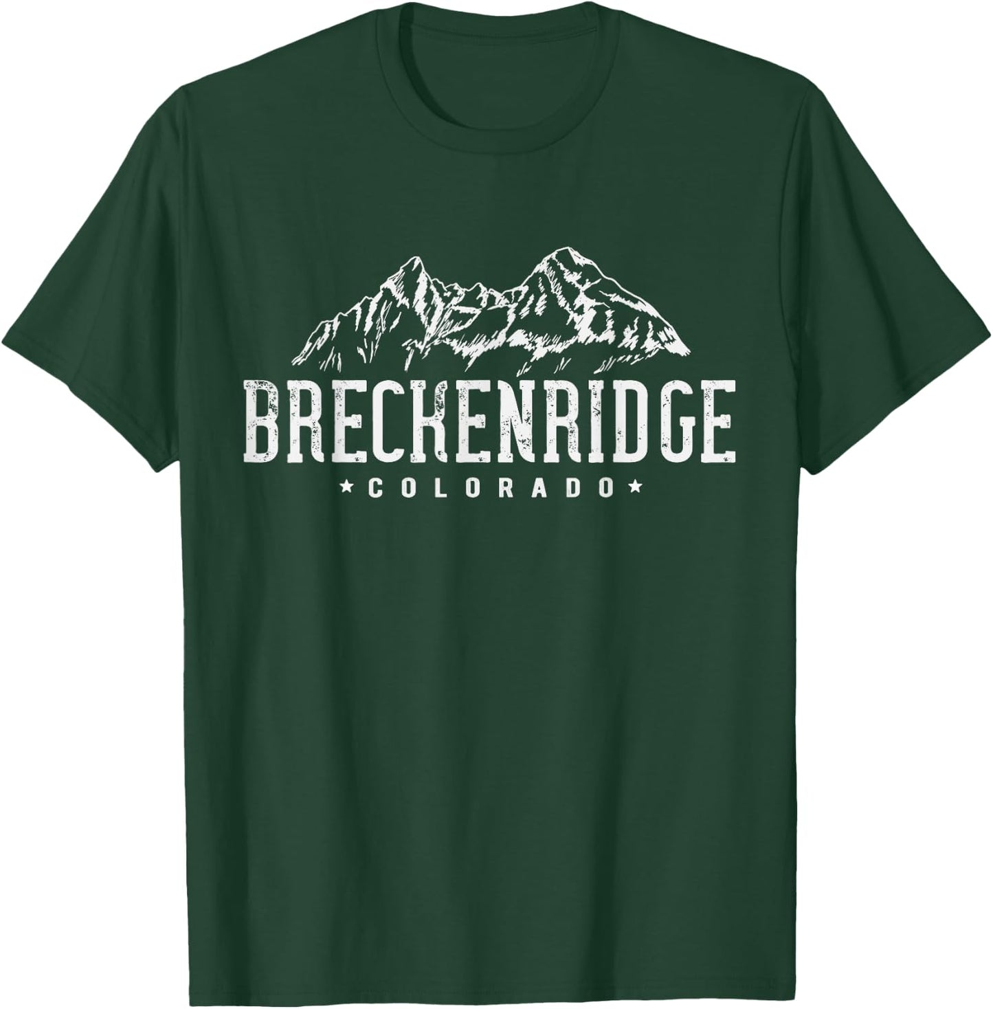 Breckenridge Colorado Mountains T-Shirt - T-Shirt | Forest