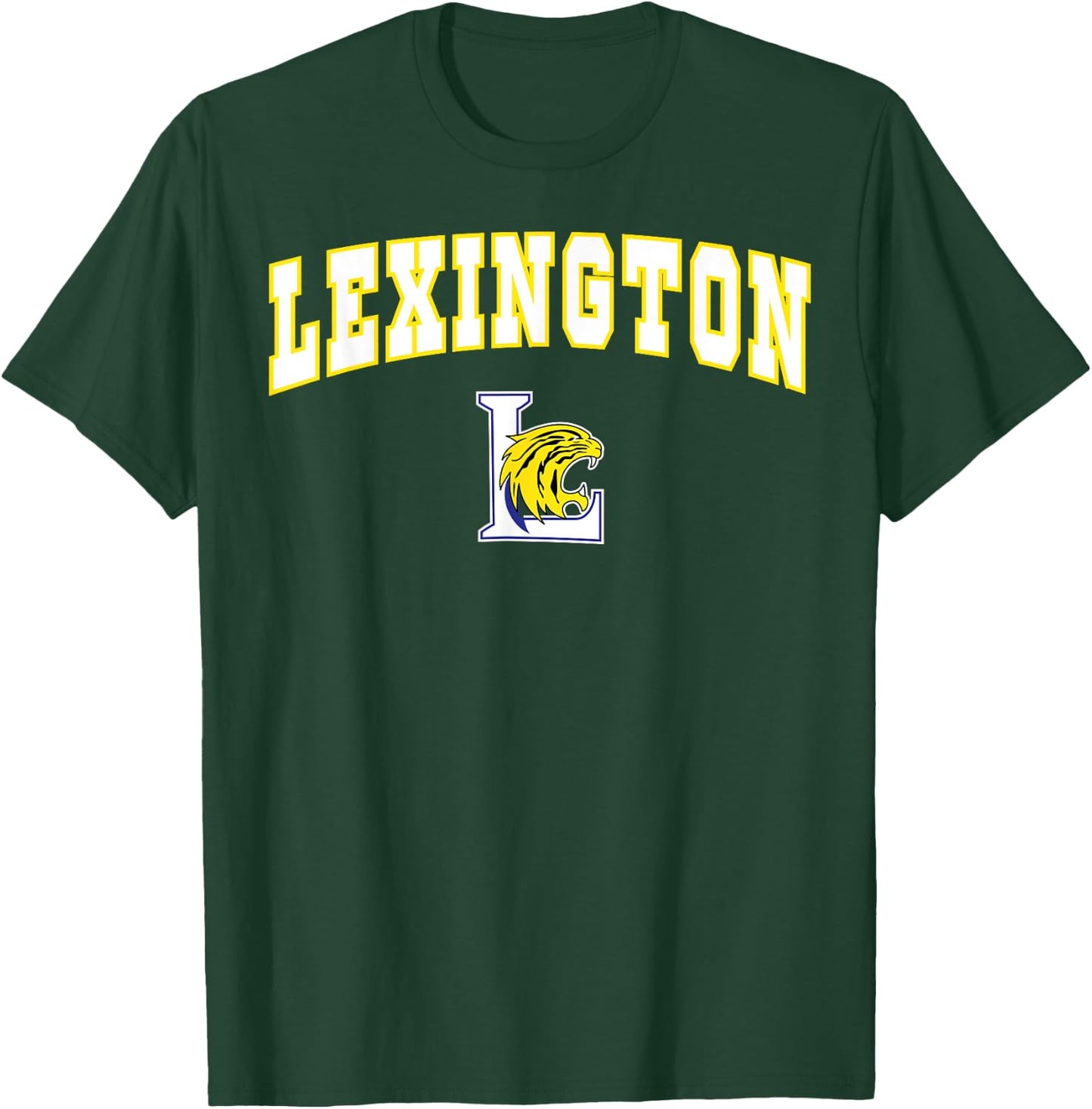 Lexington High School Wildcats C2 T-Shirt - T-Shirt | Forest