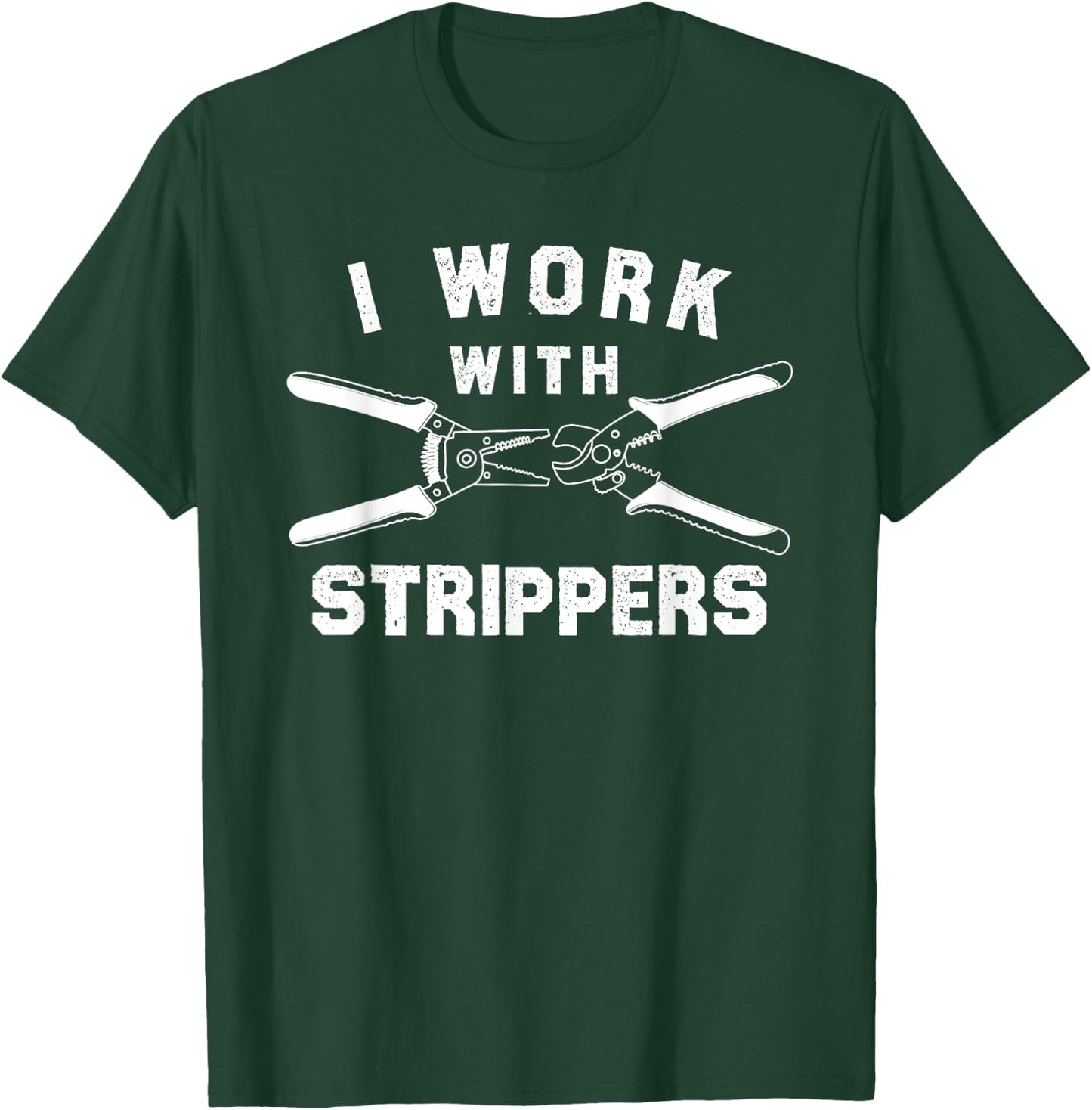 Funny Electrician Art Dad Electronics Engineer Humor T-Shirt - T-Shirt | Forest