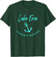 Lake Erie Ohio Unsalted Shark Free Boating Boat Fishing T-Shirt - T-Shirt | Forest