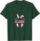 CLAIRE Easter Bunny Funny Novelty Custom Name T-Shirt - T-Shirt | Forest