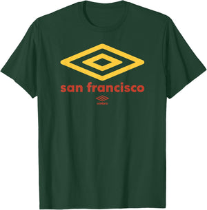 Umbro International Soccer San Francisco Logo T-Shirt - T-Shirt | Forest