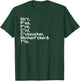 Profanity, Seven Obscene Words, Ironic Censored Helvetica T-Shirt - T-Shirt | Forest