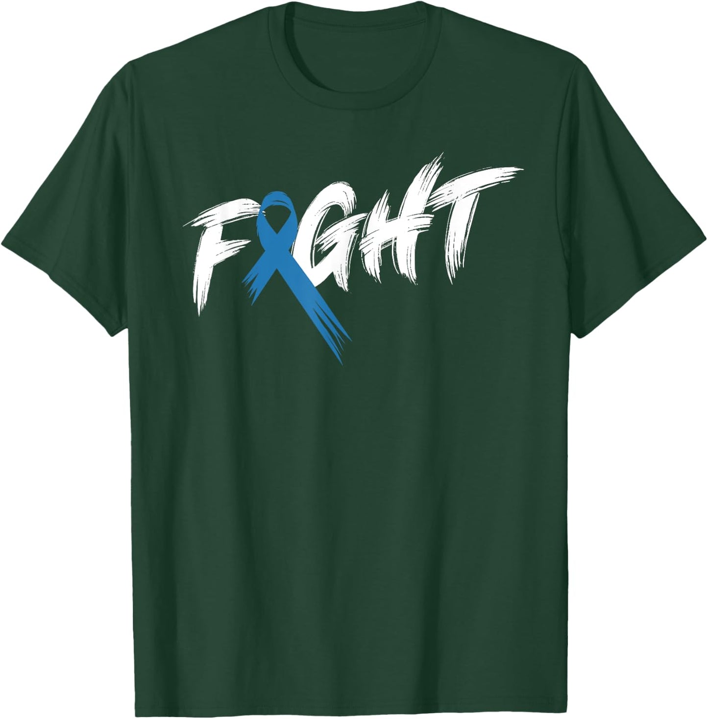 Diabetes Awareness Month Fight Vintage T1 T2 T-Shirt - T-Shirt | Forest