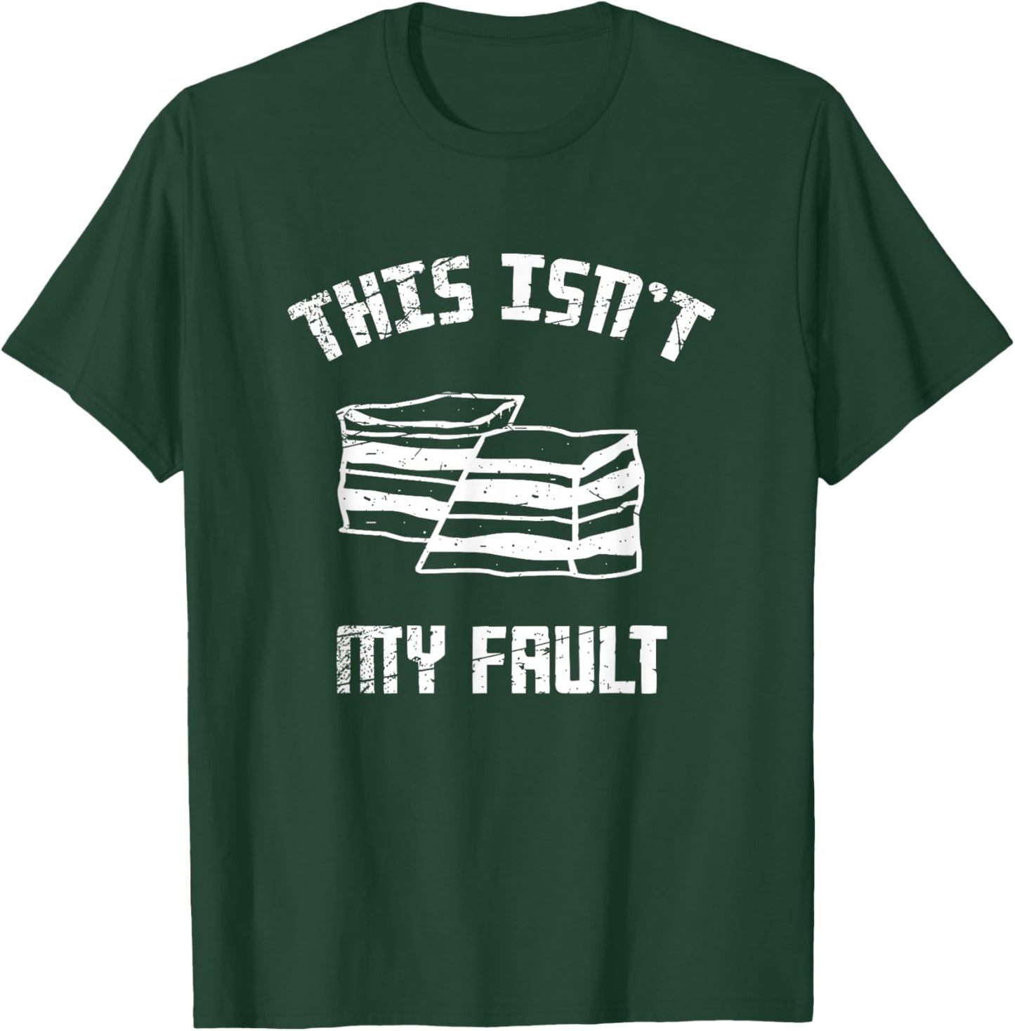 This Isnt My Fault Funny Geologist Gift Pangea Geology T-Shirt - T-Shirt | Forest