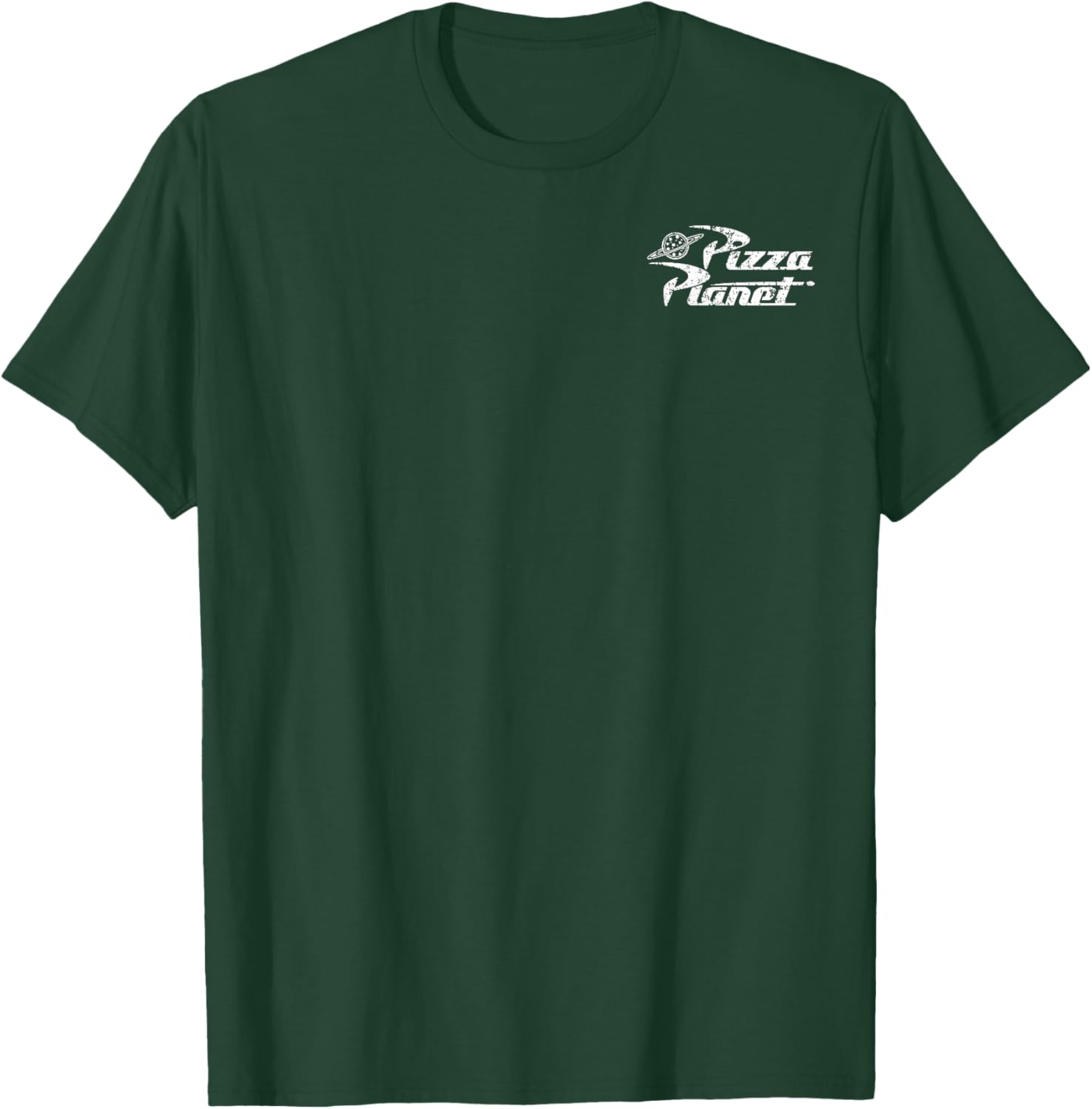 Disney Pixar Toy Story Pizza Planet Left Chest Logo T-Shirt - T-Shirt | Forest