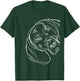 Funy Dog Bluetick Coonhound T-Shirt - T-Shirt | Forest