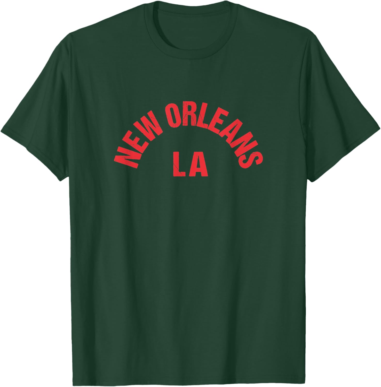 Red New Orleans Local Standard New Orleans Everyday Basic T-Shirt - T-Shirt | Forest
