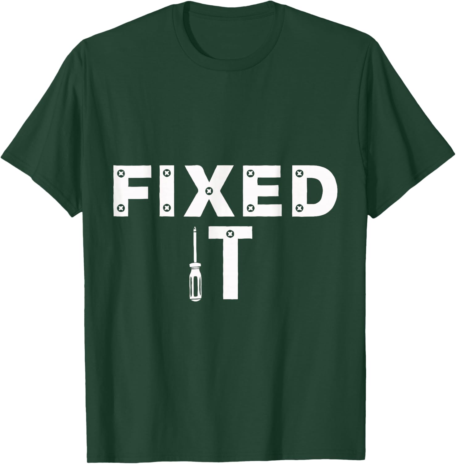 Fixed It Broke It Matching For Father's Day Dad Papa T-Shirt - T-Shirt | Forest