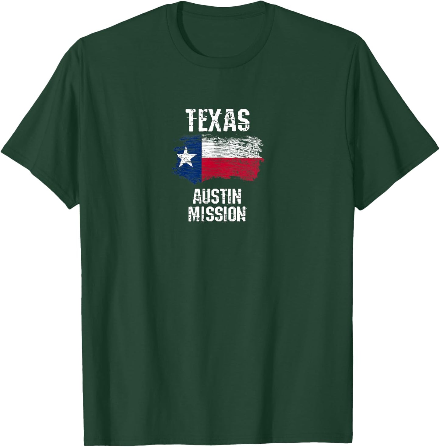 Texas Austin Mission T-Shirt - T-Shirt | Forest