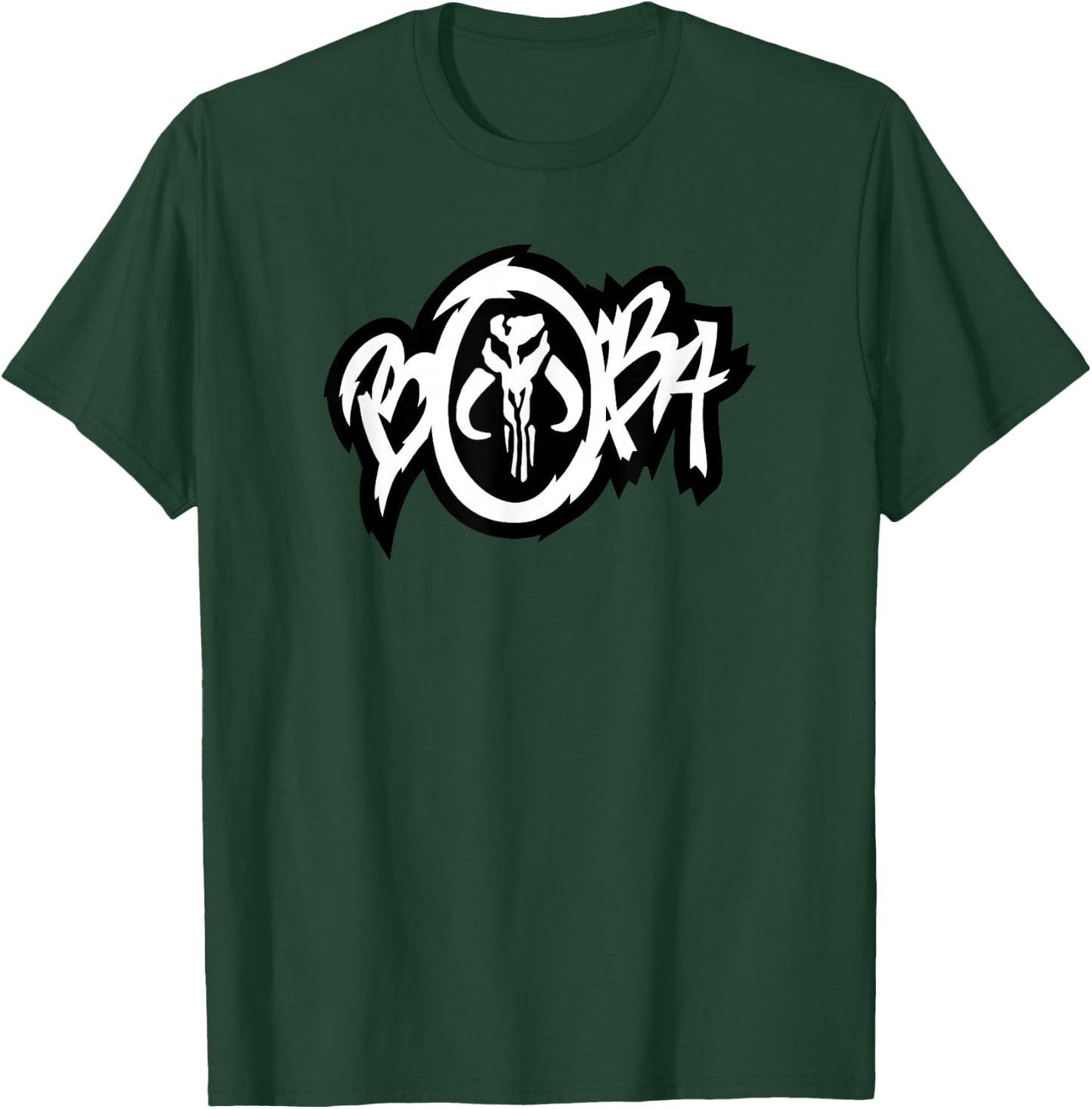 Star Wars The Book Of Boba Fett Boba Logo T-Shirt - T-Shirt | Forest
