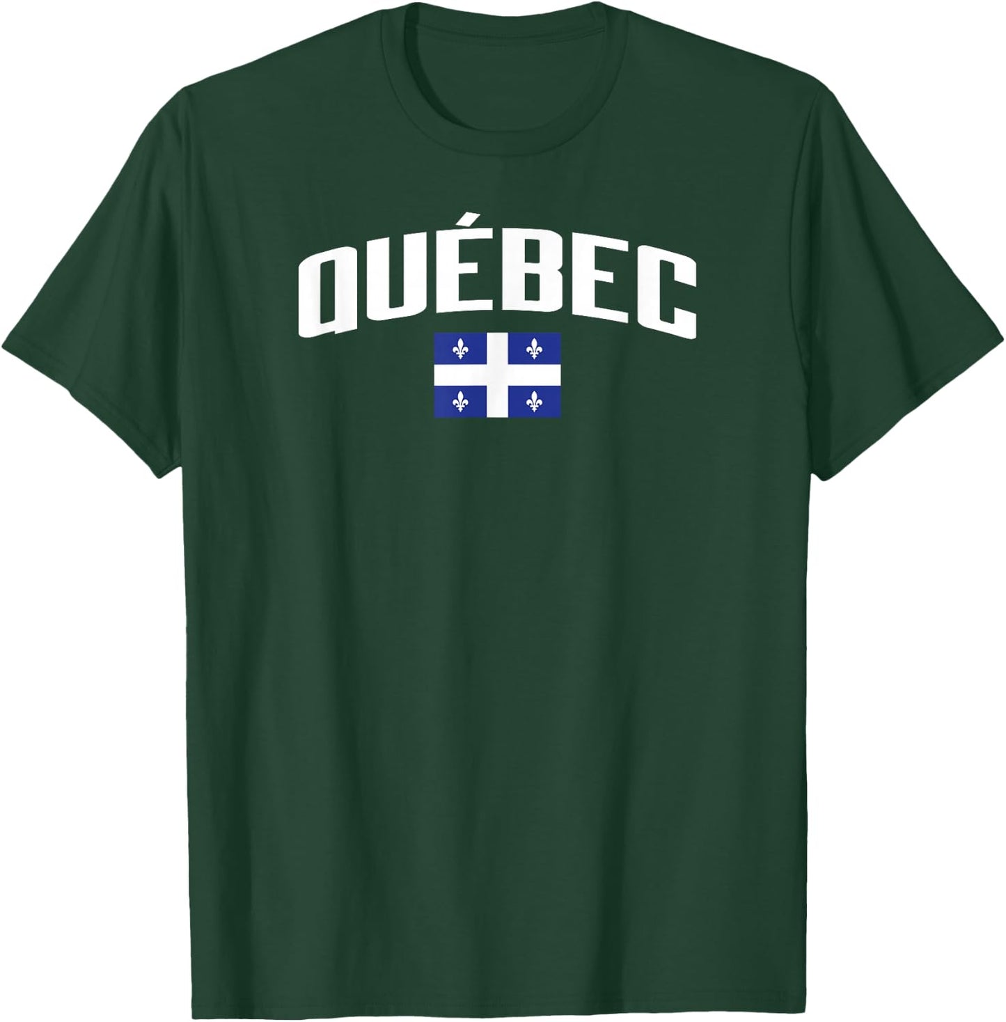 Quebec Flag Canada T-Shirt - T-Shirt | Forest