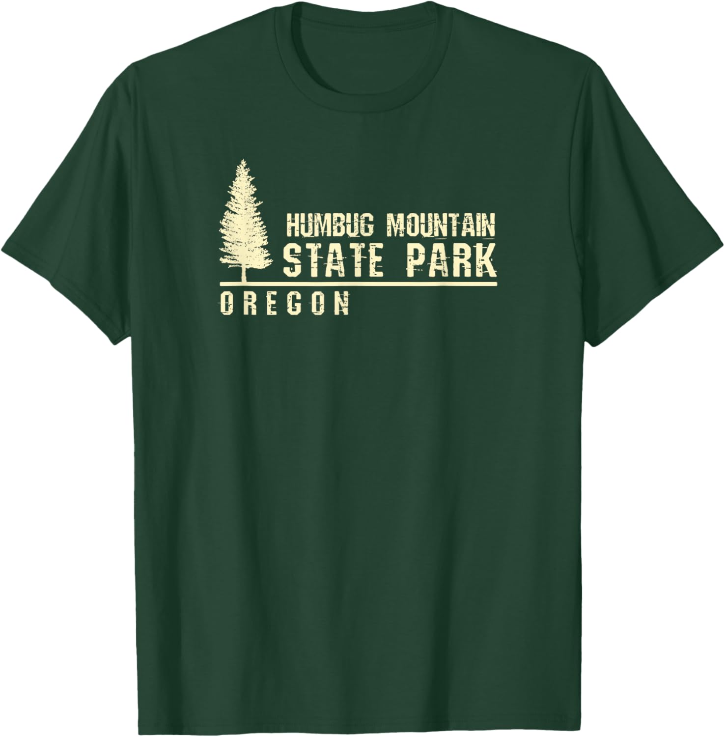 Oregon Souvenir Gift Humbug Mountain State Park T-Shirt - T-Shirt | Forest