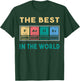 The best father in the world T-Shirt - T-Shirt | Forest