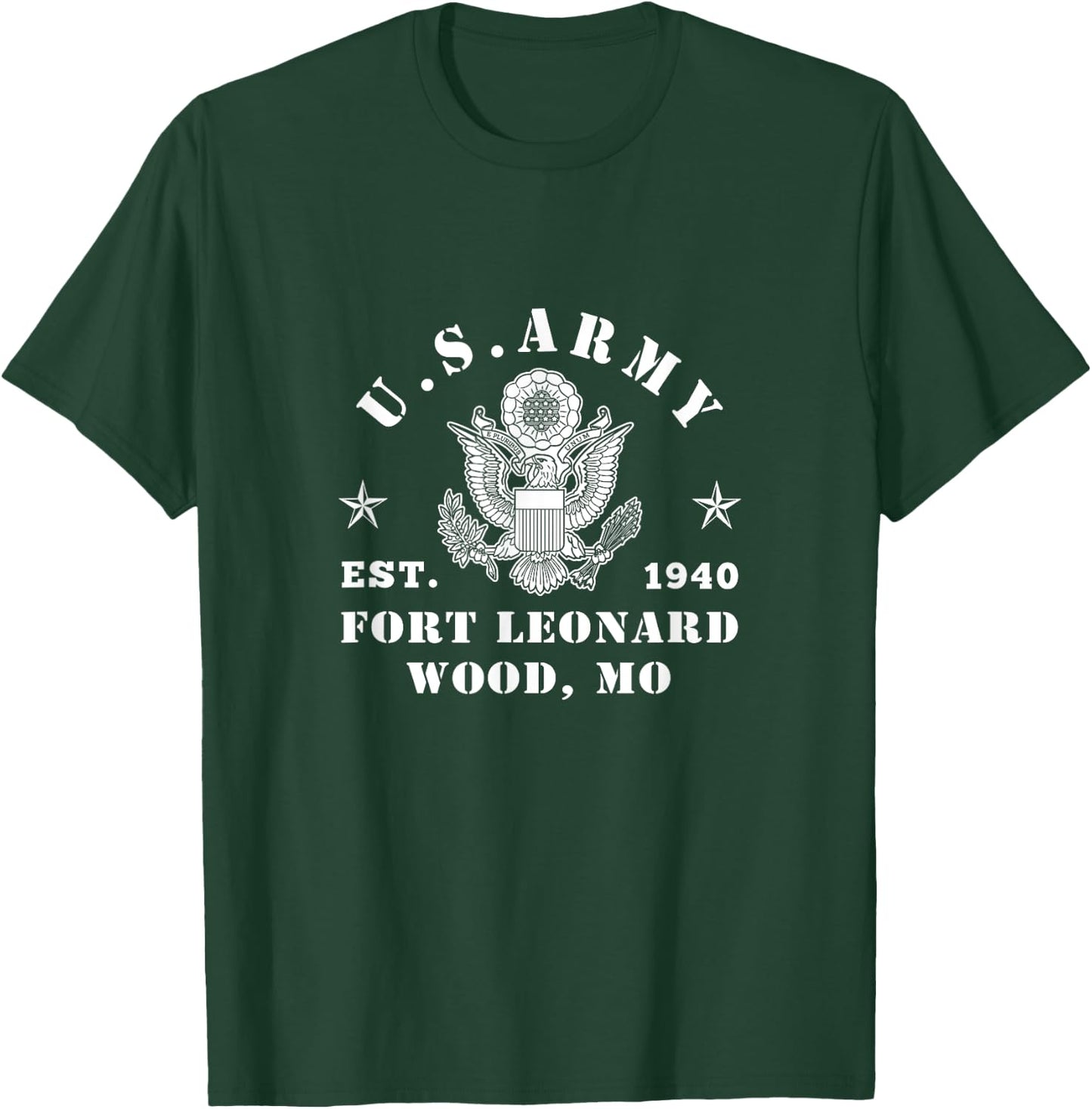 Fort Leonard Wood Missouri Mo Alumni Veterans Day T-Shirt - T-Shirt | Forest