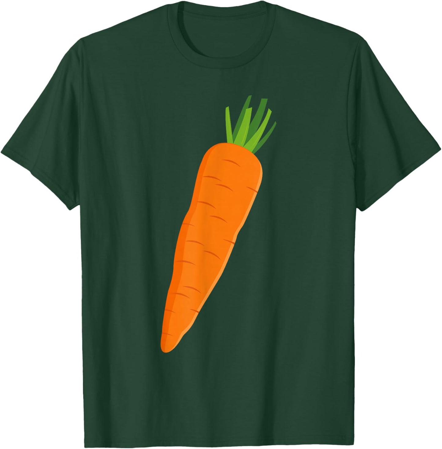 Matching Couple Costume Kid Funny Vegetable Carrot Halloween T-Shirt - T-Shirt | Forest