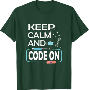 Medical Coding Medical Billing Clinical Coder T-Shirt - T-Shirt | Forest