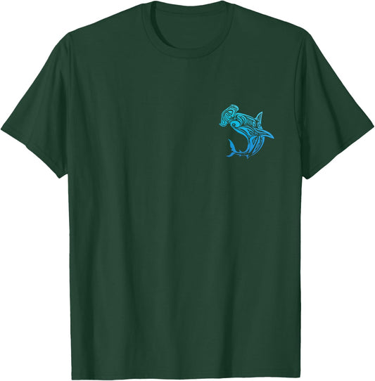 Tribal Shark Shirt - Maori Shirt - Hawaiian Tribal T-Shirt - T-Shirt | Forest