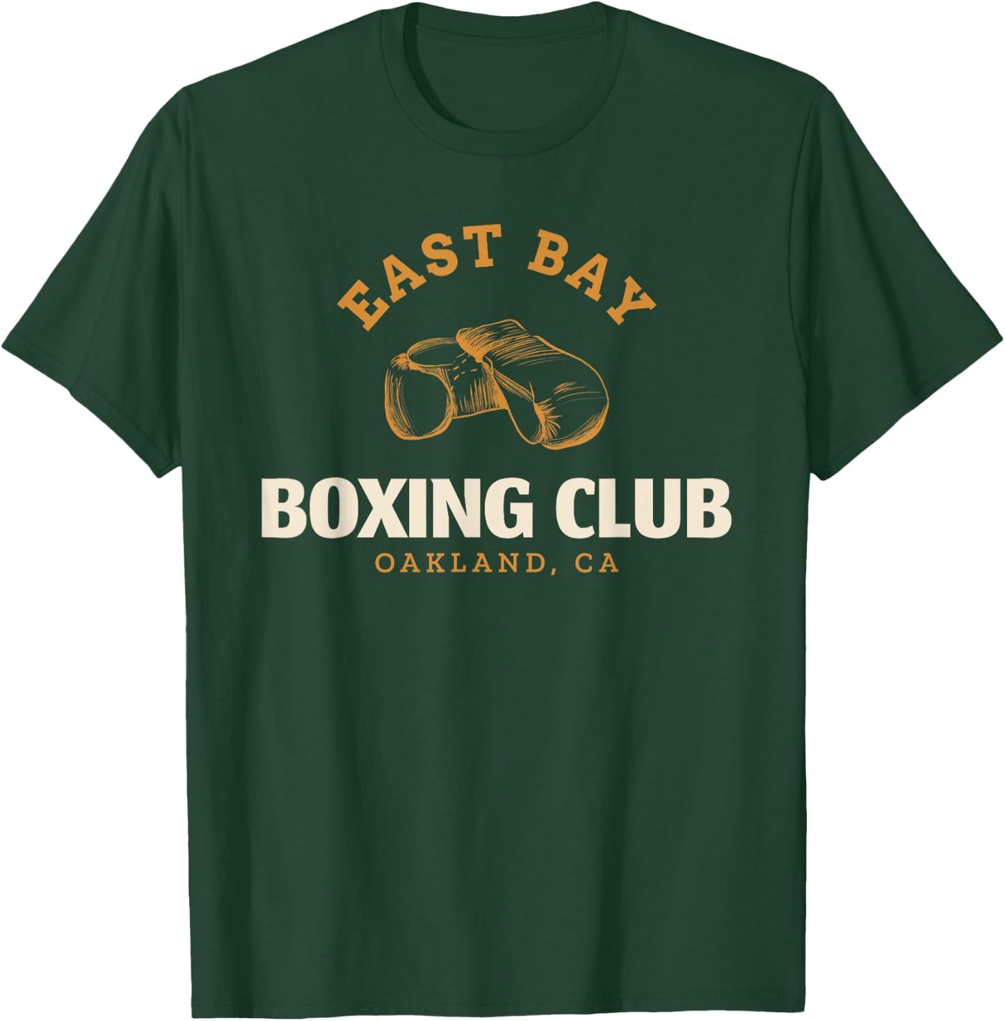 East Bay Oakland Boxing Club - Boxing T-Shirt - T-Shirt | Forest