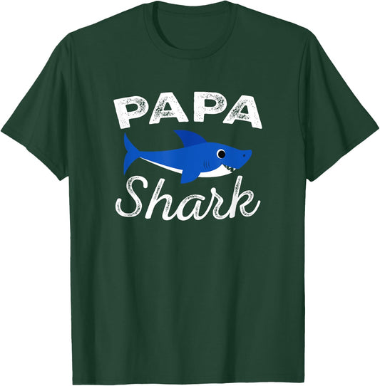 Papa Shark T-Shirt - T-Shirt | Forest