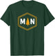 Minnesota MN Badge - Up North Minnesotan T-Shirt - T-Shirt | Forest