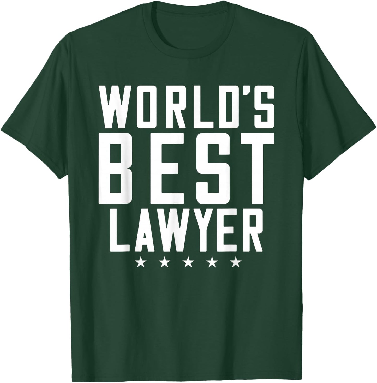 World´s best Lawyer T-Shirt - T-Shirt | Forest
