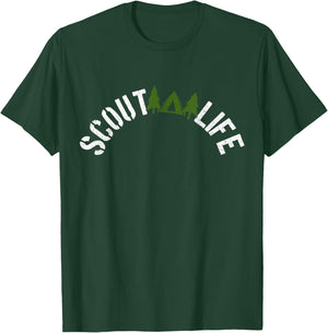 Scout Life - Scouting Outdoor Camping Nature Gift T-Shirt - T-Shirt | Forest